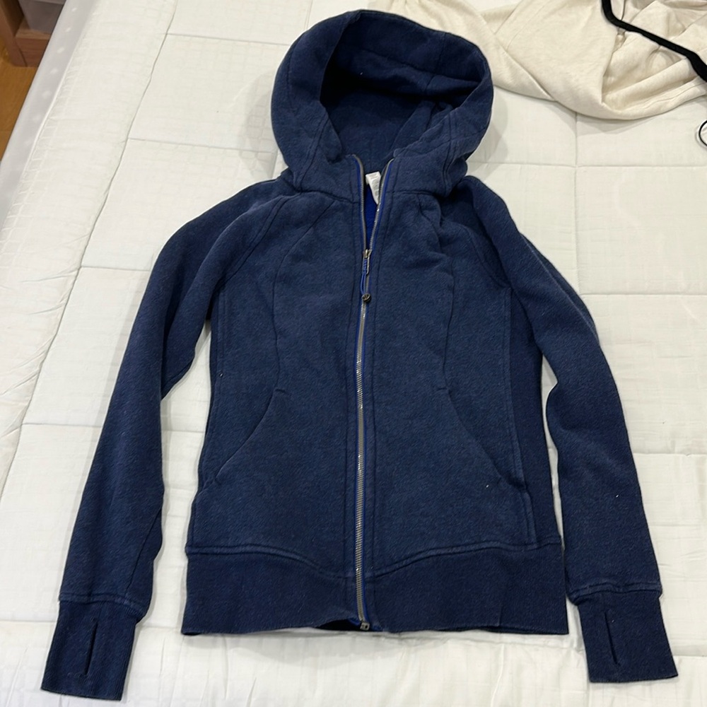 Lululemon scuba zip up sweatshirt